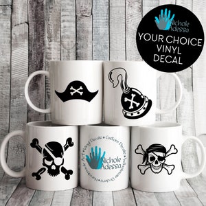 Pirate Decor Vinyl Decal