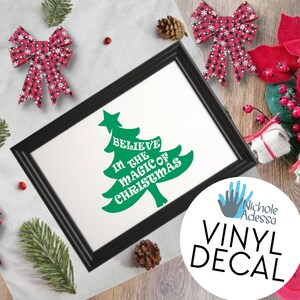 Magic of Christmas Vinyl Decal - Etsy