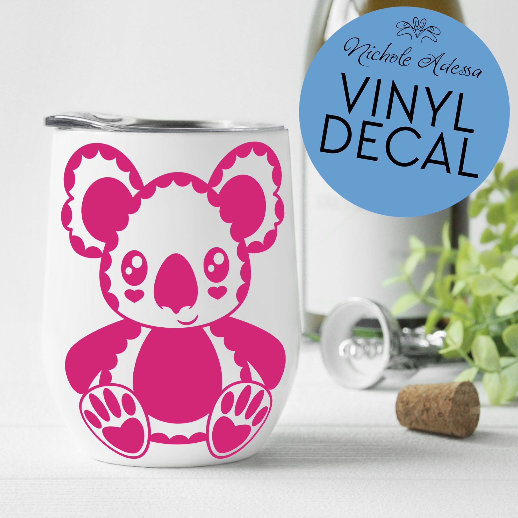 Baby Koala Vinyl Decal / Nursery Room Decal Etsy UK