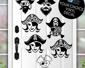 Pirate Crew Vinyl Decal