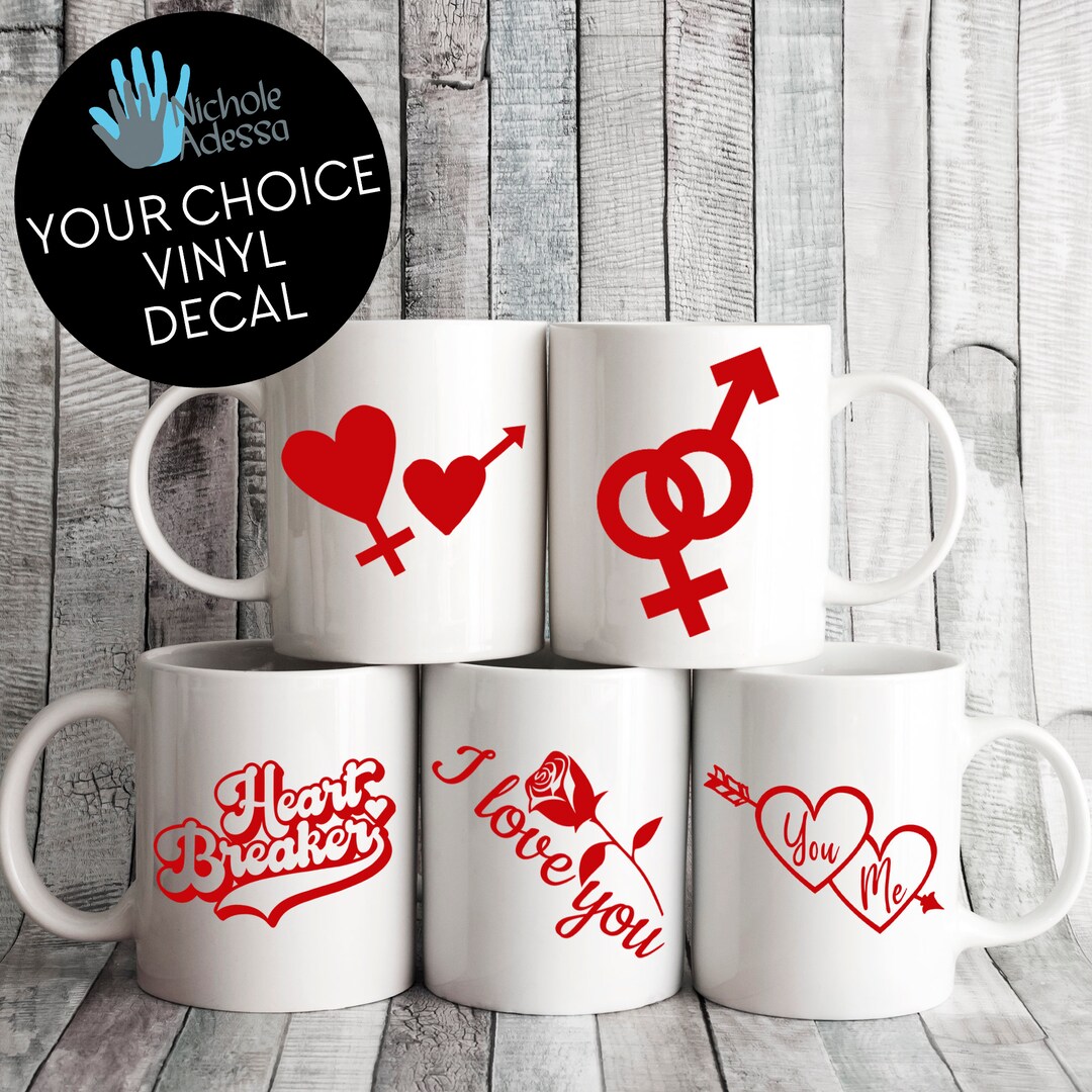 Couple Vinyl Decal / Valentine's Day Etsy