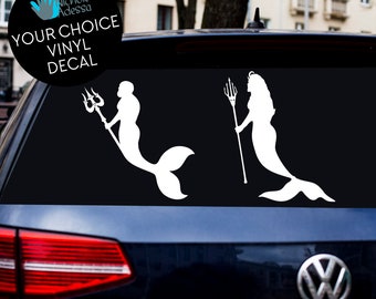 Merman Vinyl Decal