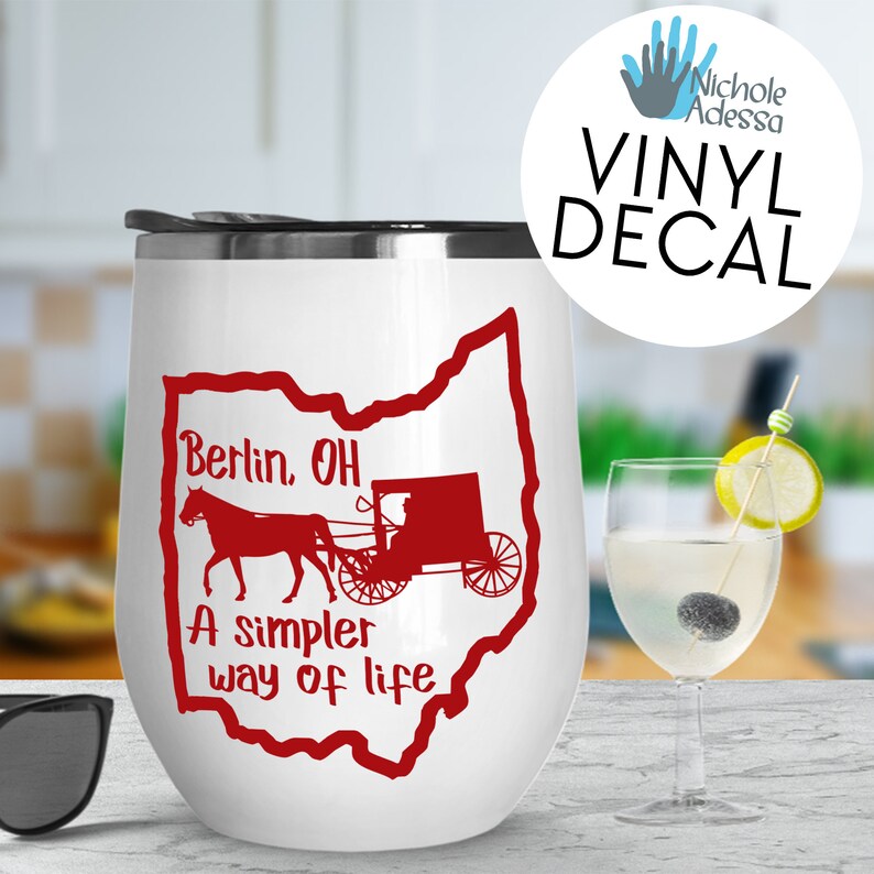 Berlin, OH Amish Vinyl Decal image 6