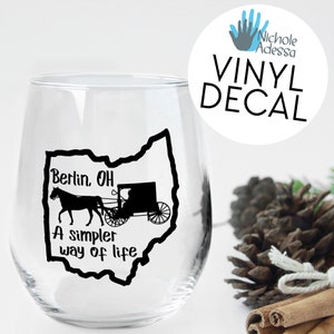 Berlin, OH Amish Vinyl Decal image 4