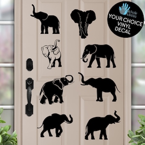 Elephant Vinyl Decal