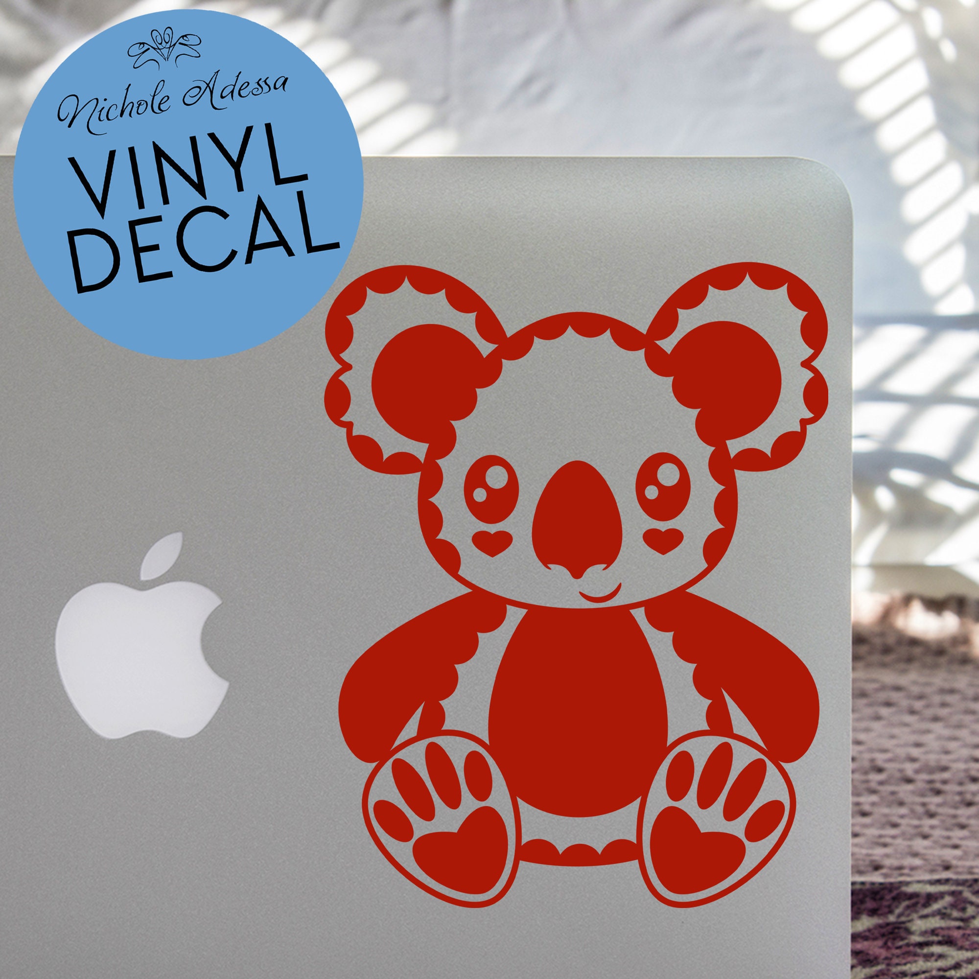 Baby Koala Vinyl Decal / Nursery Room Decal Etsy UK