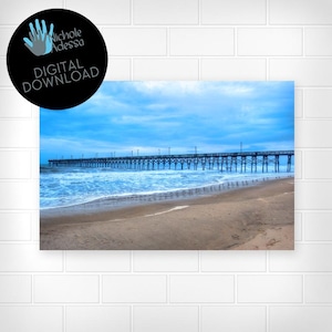 Beach Pier Digital Download / Beach House Decor