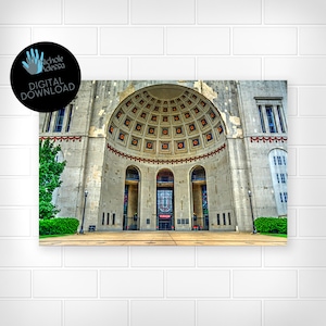 Ohio Stadium Digital Download / Sports Decor