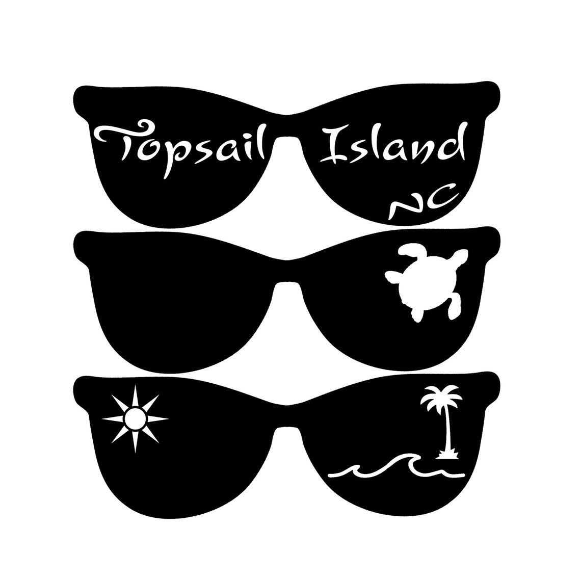 Sunglasses Vinyl Decal Etsy