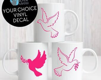 Dove Vinyl Decal / Bird
