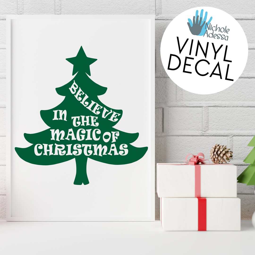 Magic of Christmas Vinyl Decal - Etsy