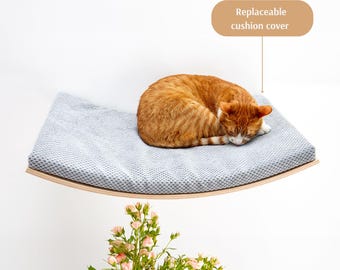 SCANDIC II Katzenregal Kissenbezug: Abnehmbar, Waschbar, Polyester