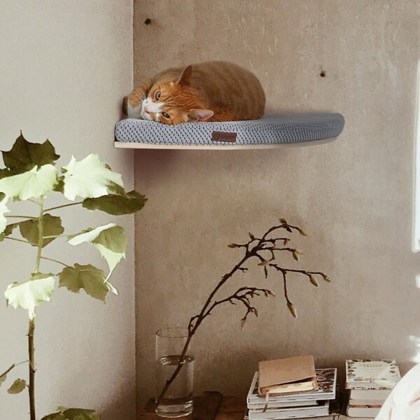 Cat Shelf Corner Etsy
