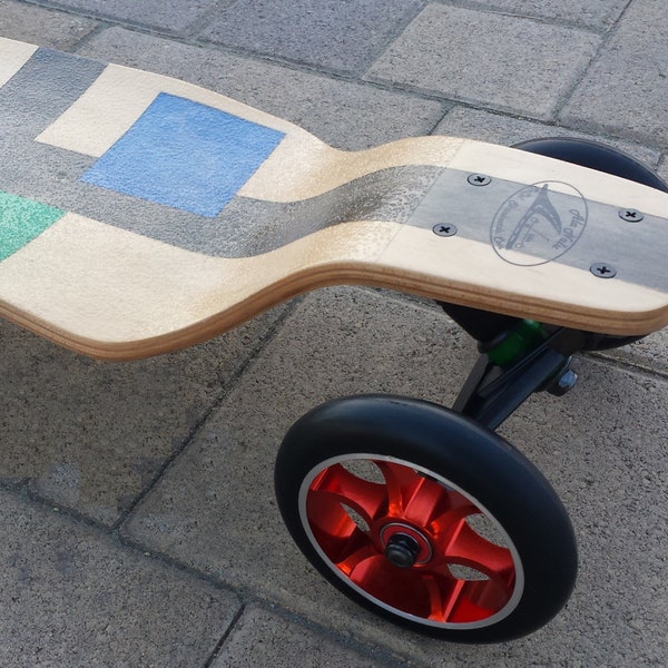 Ala Nalu Longboard Skateboard Land Paddling Carving Cruising Longboarding ONE Of A KIND - FREE Shipping!