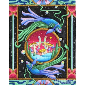 Pisces 11x14 print