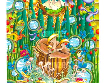 Where Love is Alive 11x14 Print