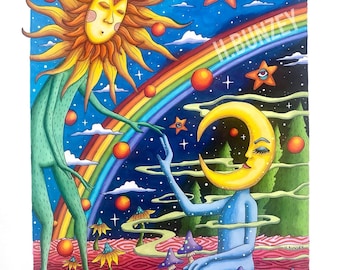 11x14 print "The Great Receiver in The Sky"