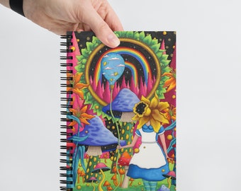 Spiral notebook "Go Ask Alice"