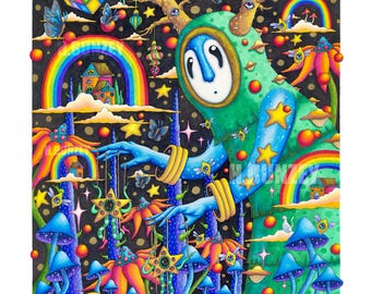 The World Was Mad 11x14 inch print