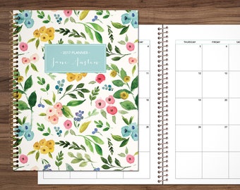 2019 monthly planner etsy 2019 12 month planner
