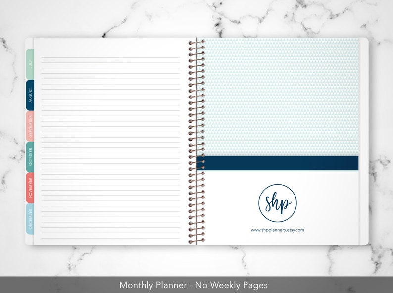 2024 Monthly Planner With TABS 7x9 / 12 Month Calendar / Etsy