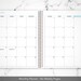 2024 Monthly Planner With TABS 7x9 / 12 Month Calendar / - Etsy Canada