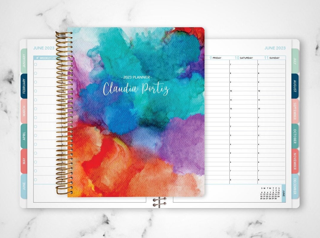 2025 HOURLY PLANNER 7x9 Weekly Planner 20242025 Calendar Agenda