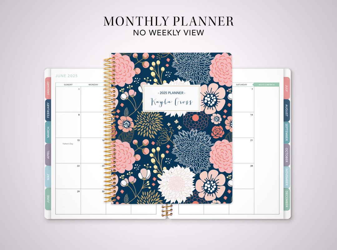 2022-2026 Monthly Planner Five Year: 60 Months Calendar