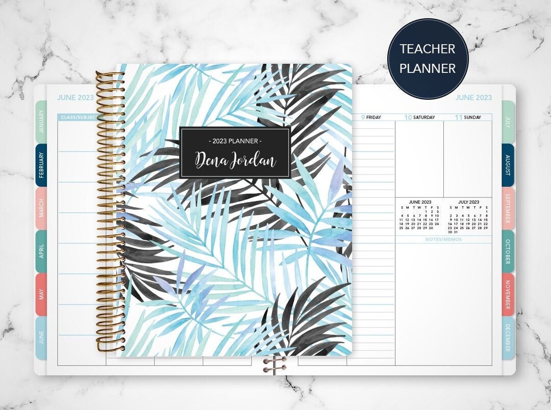 2023 2024 TEACHER PLANNER VERTICAL 7x9 20232024 Teacher Etsy
