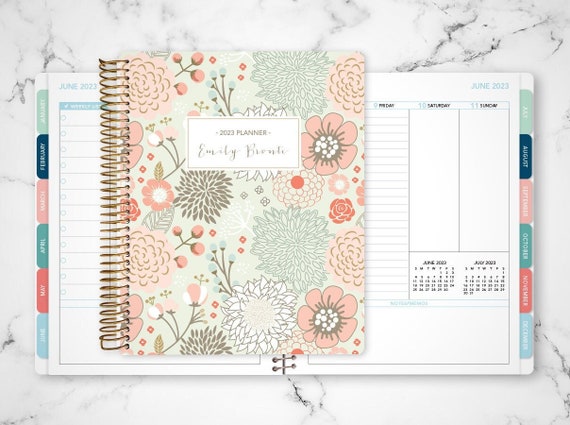 2024 Vertical Planner 7x9 12 Month Planner Student Planner