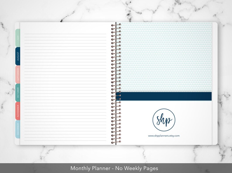Global Printed Products Essential Pro Monthly & Weekly Planner 7" X 9" CY 2026 (Tree Seasons) - Excello Global Brands - View #6