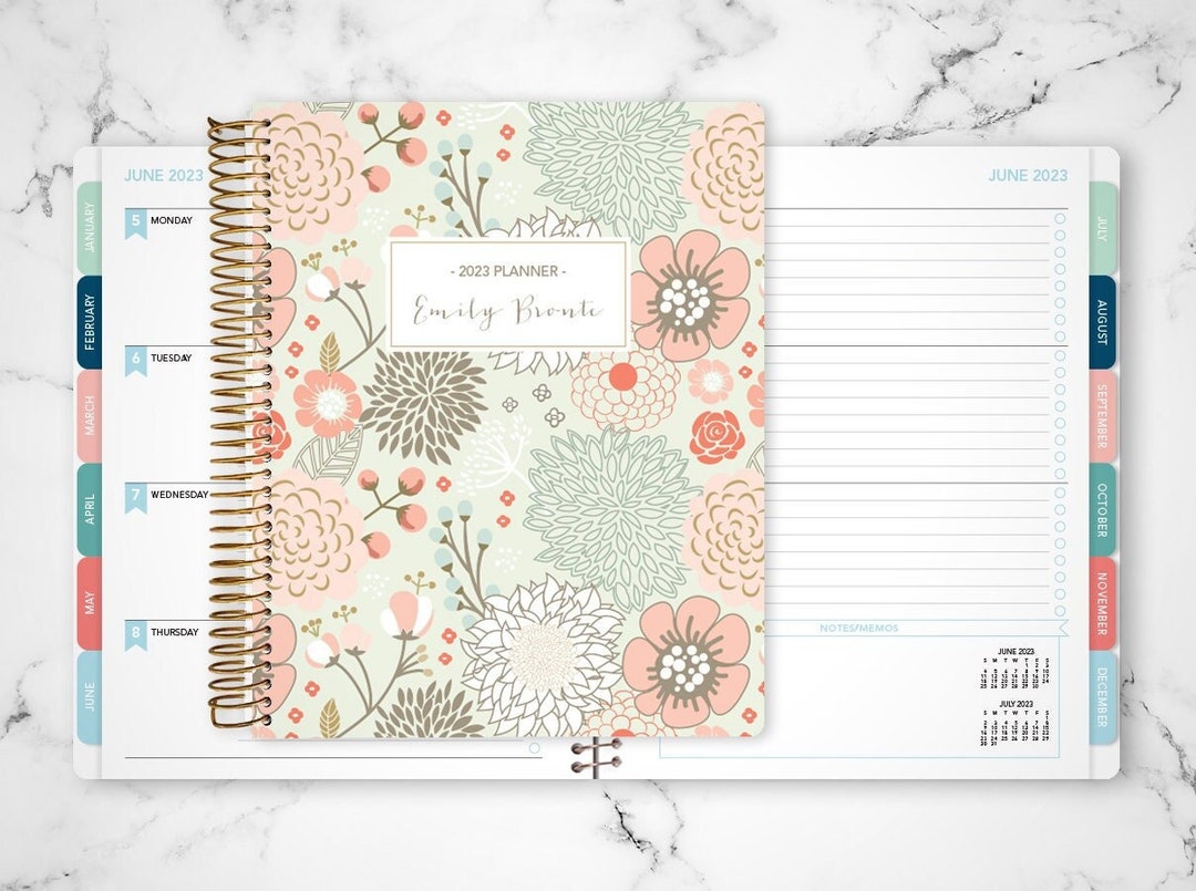 Planner 2024 2025 Custom 7x9 12 Month Planner Student Planner