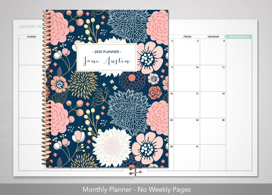 Calendrier Cce 2023 2022 Monthly Planner / 12 Month Calendar / Choose Your Start | Etsy  Australia