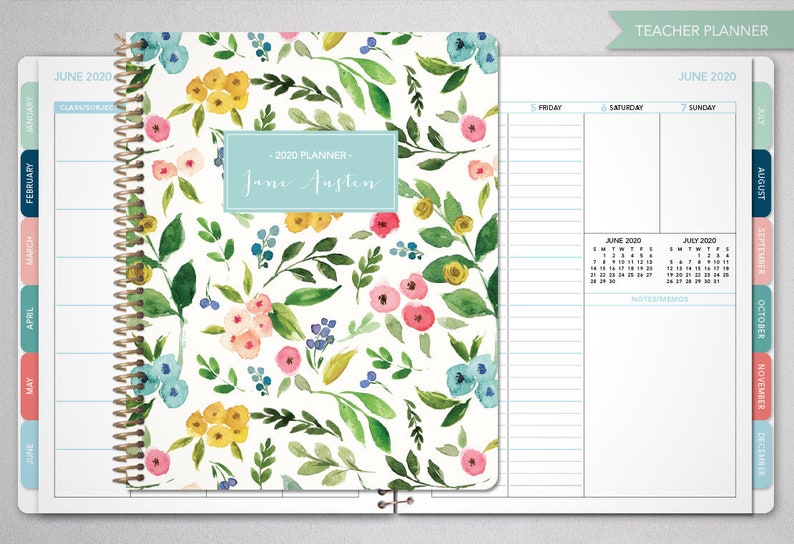 15 Handmade Teacher Gifts That You Can Buy on Etsy 12 2022 2023 Teacher Planner 7x9 2022-2023 Planner Teacher Lesson