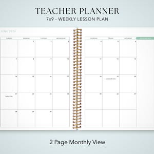 The image is a two-page monthly view of a teacher planner for the month of June 2021. The plan includes a weekly lesson plan for the entire month, with a focus on the week of June 26.