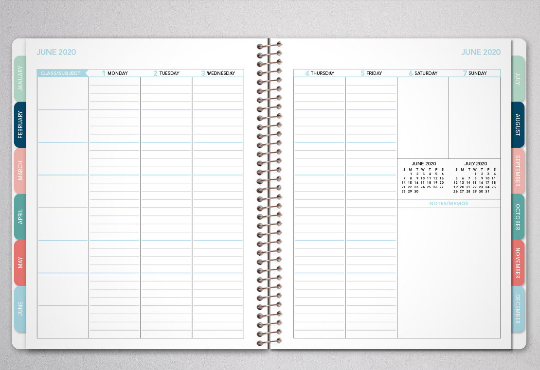 2022 2023 teacher planner 7x9 20222023 planner teacher lesson Etsy