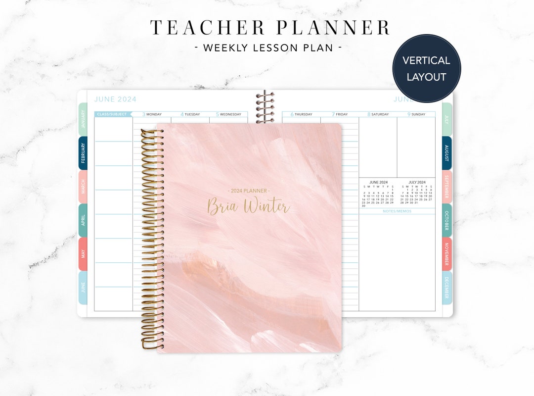 2025 2025 TEACHER PLANNER VERTICAL 7x9 20242025 Teacher Lesson Plan