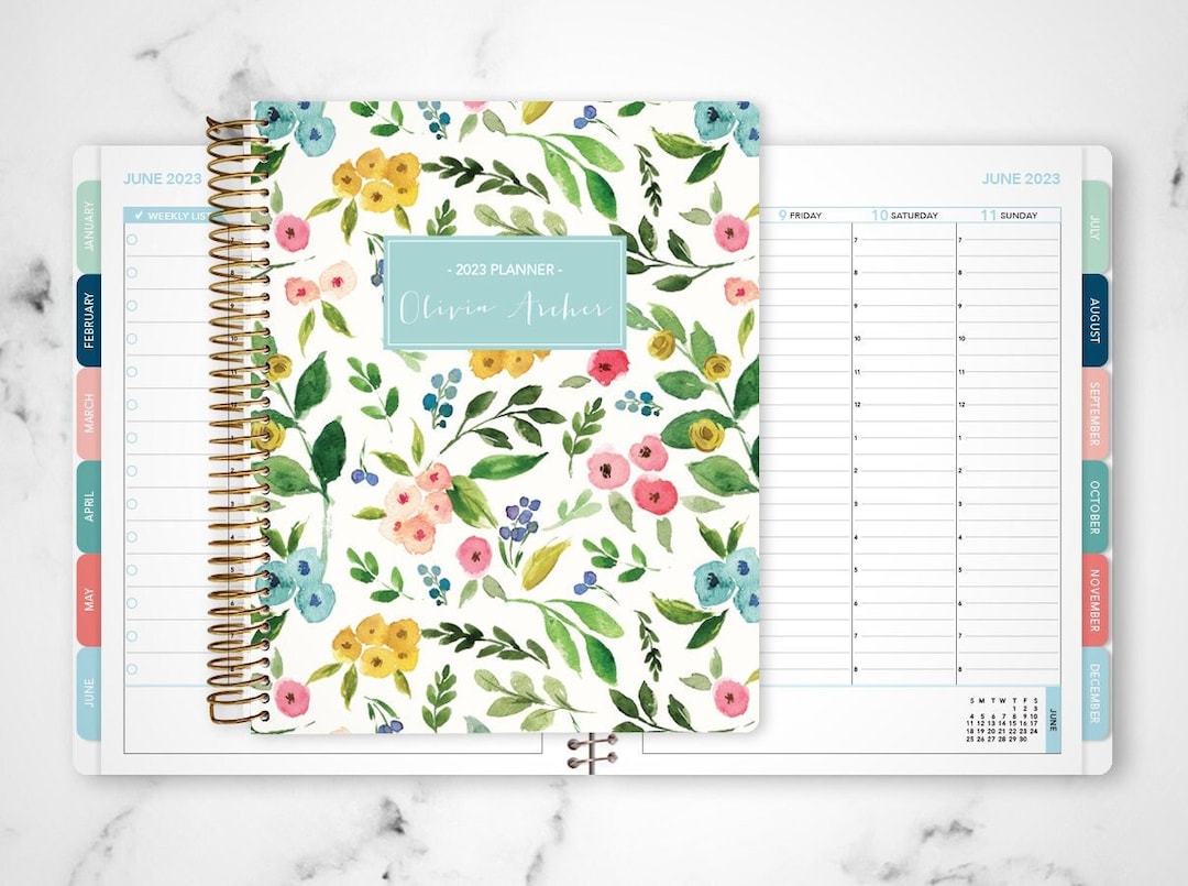 2025 HOURLY PLANNER 7x9 Weekly Planner 20242025 Calendar Agenda