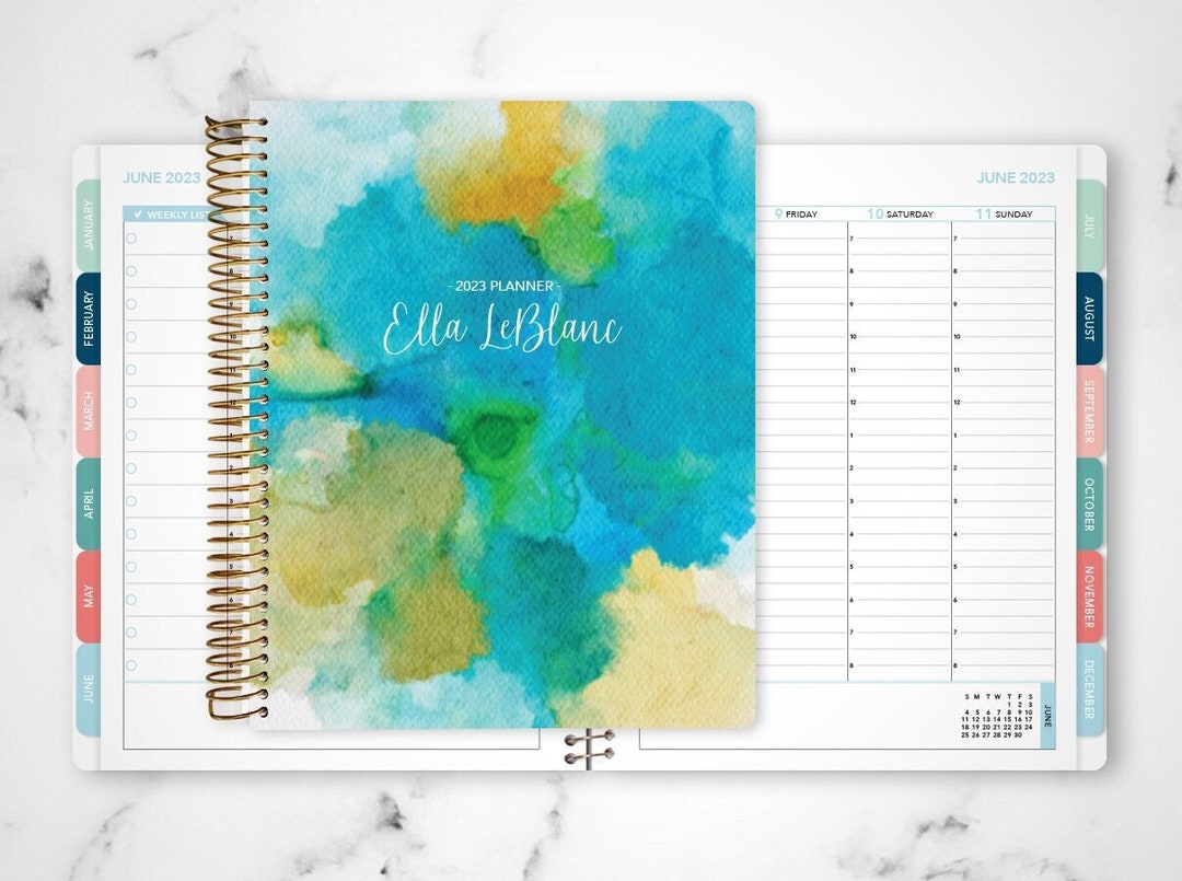 2025 HOURLY PLANNER 7x9 Weekly Planner 20242025 Calendar Agenda