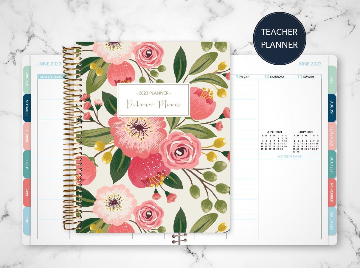 Planner July 2018-2019 Calendar Schedule Organizer and Journal Notebook College Planner July 2018-July 2019 Student Planner 