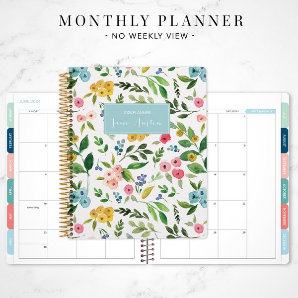 Monthly Planner Etsy