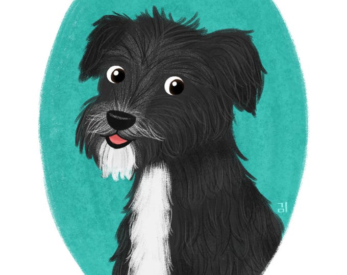Custom Pet Portrait Illustration Etsy