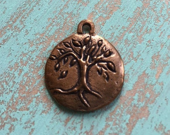 Pendentif arbre de vie, arbre généalogique, bijoux bohèmes, bijoux de yoga bohème, fournitures de bronze artisanal, pendentifs foi bohème, fournitures de bijoux en gros