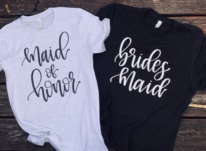 etsy bridesmaid shirts