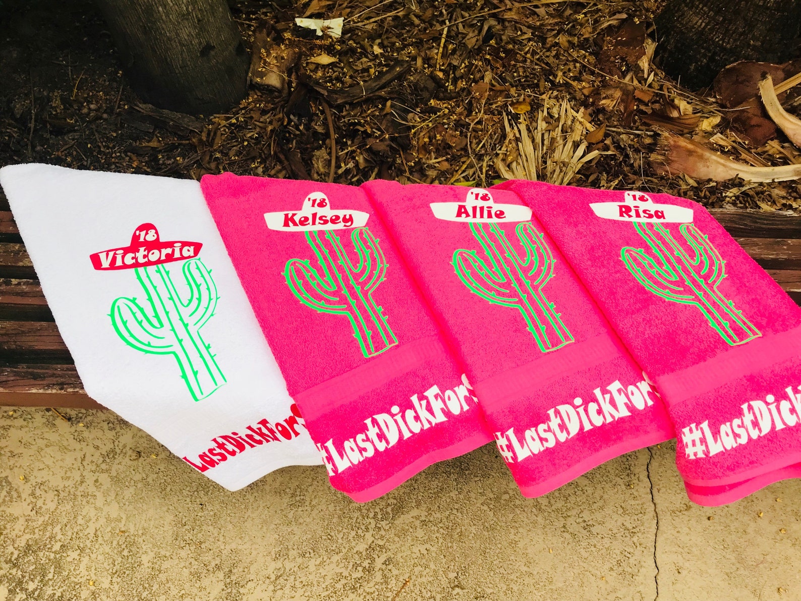 Customized Bachelorette & Bridal Party Beach Towels Etsy