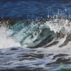 lip service signed limited edition giclee print of my oil painting