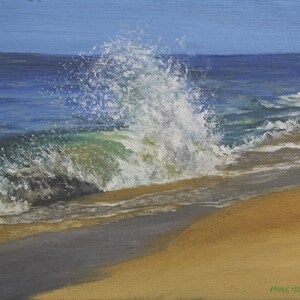 water dancing signed limited edition giclee print of my oil painting