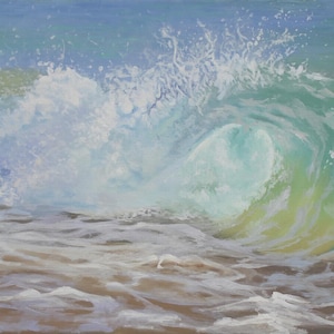 Fun with color signed limited edition giclee print of my oil painting