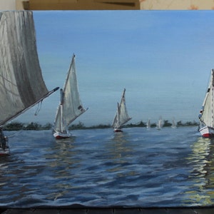 Sailin&#39;   signed limited edition giclee print