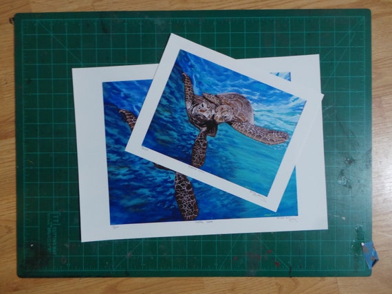 Turtle Love Signed and Numbered Limited Edition Giclee